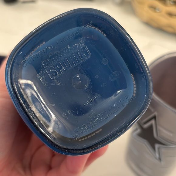 Dallas Cowboys NFL football scarf and tumbler cups set - Picture 4 of 6